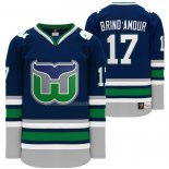 Maglia Hockey Hartford Whalers Rod Brind'amour Heritage Night Throwback Blu