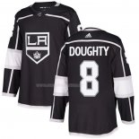 Maglia Hockey Los Angeles Kings Drew Doughty Home Autentico Nero