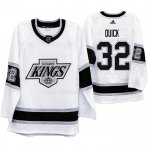 Maglia Hockey Los Angeles Kings Jonathan Quick Heritage Throwback Bianco