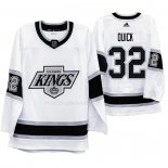 Maglia Hockey Los Angeles Kings Jonathan Quick Heritage Throwback Bianco