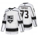 Maglia Hockey Los Angeles Kings Tyler Toffoli Autentico Away 2018 Bianco