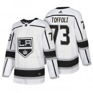 Maglia Hockey Los Angeles Kings Tyler Toffoli Autentico Away 2018 Bianco