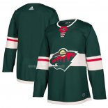 Maglia Hockey Minnesota Wild Blank Home Autentico Verde