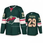 Maglia Hockey Minnesota Wild Greg Pateryn Home Autentico Verde