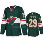Maglia Hockey Minnesota Wild Greg Pateryn Home Autentico Verde