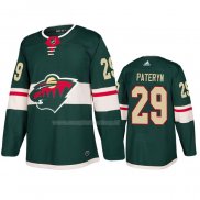 Maglia Hockey Minnesota Wild Greg Pateryn Home Autentico Verde