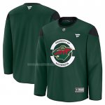 Maglia Hockey Minnesota Wild Practice Verde