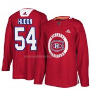 Maglia Hockey Montreal Canadiens Charles Hudon New Season Practice Rosso