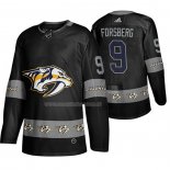 Maglia Hockey Nashville Predators Filip Forsberg Breakaway Nero