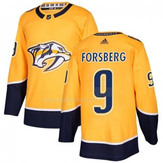 Maglia Hockey Nashville Predators Filip Forsberg Home Autentico Giallo