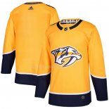 Maglia Hockey Nashville Predators Home Autentico Giallo