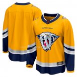Maglia Hockey Nashville Predators Special Edition Breakaway Blank Giallo