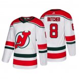 Maglia Hockey New Jersey Devils Will Butcher Alternato Autentico Bianco
