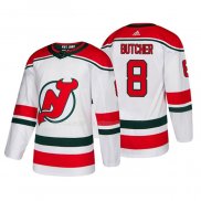 Maglia Hockey New Jersey Devils Will Butcher Alternato Autentico Bianco
