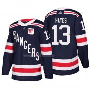 Maglia Hockey New York Rangers Kevin Hayes Autentico 2018 Winter Classic Blu