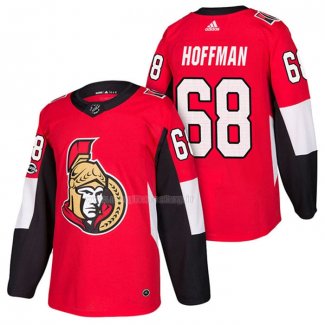 Maglia Hockey Ottawa Senators Mike Hoffman Autentico Home 2018 Rosso