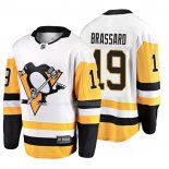 Maglia Hockey Pittsburgh Penguins Derick Brassard 2019 Away Breakaway Bianco
