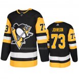 Maglia Hockey Pittsburgh Penguins Jack Johnson Home Autentico Nero