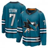 Maglia Hockey San Jose Sharks Nico Sturm Home Breakaway Verde