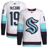 Maglia Hockey Seattle Kraken Jared Mccann Away Autentico Primegreen Bianco