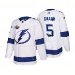 Maglia Hockey Tampa Bay Lightning Dan Girardi 2018 Bianco