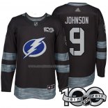Maglia Hockey Tampa Bay Lightning Tyler Johnson 1917-2017 100th Anniversario Nero