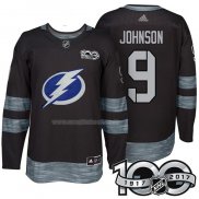 Maglia Hockey Tampa Bay Lightning Tyler Johnson 1917-2017 100th Anniversario Nero