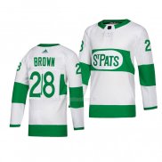 Maglia Hockey Toronto Maple Leafs Connor Brown Road Bianco