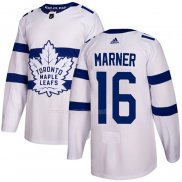 Maglia Hockey Toronto Maple Leafs Mitchell Marner Autentico 2018 Stadium Series Bianco