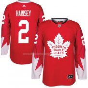 Maglia Hockey Toronto Maple Leafs Ron Hainsey Canada Autentico Rosso