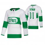 Maglia Hockey Toronto Maple Leafs Zach Hyman Road Bianco