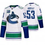 Maglia Hockey Vancouver Canucks Bo Horvat Away Autentico Bianco