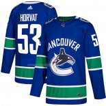 Maglia Hockey Vancouver Canucks Horvat Blu