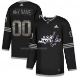 Maglia Hockey Washington Capitals Black Shadow Personalizzate Nero
