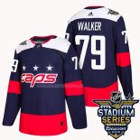 Maglia Hockey Washington Capitals Nathan Walker 2018 Stadium Series Autentico Blu
