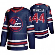 Maglia Hockey Winnipeg Jets Josh Morrissey Heritage Classic 2019-20 Blu